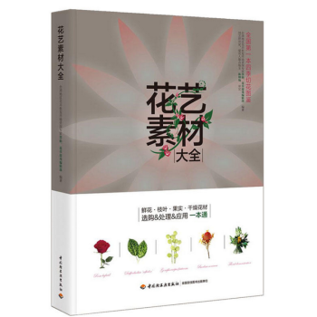 花艺素材大全 花道文化启蒙与实用指南 插花师培训教材 插花艺术教程书籍 初学插花入门 pdf epub mobi 电子书 下载