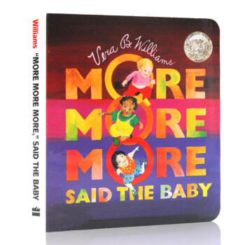 英文原版绘本 凯迪克奖"More More More," Said the Baby纸板书 儿童图书 pdf epub mobi 电子书 下载
