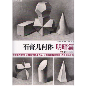 教学主题系列美术丛书 石膏几何体 明暗篇 美术素描绘画技法教程参考书籍 pdf epub mobi 电子书 下载