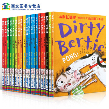 【原版進口】兒童英文原版趣味讀物 髒小弟Dirty Bertie係列1-20本20本套裝 pdf epub mobi 電子書 下載