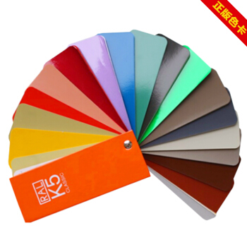 RAL色卡 德國勞爾色卡K5色卡 全光澤 油漆塗料工業色卡 k5亮光 pdf epub mobi 電子書 下載