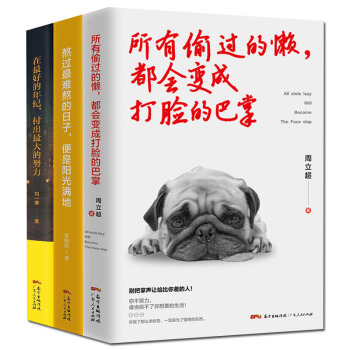 【三册套装】所有偷过的懒都会变成打脸的巴掌+熬过最难熬的日子，便是阳光满地 青春正能量励志书籍 三册套装 pdf epub mobi 电子书 下载