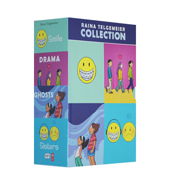RainaTelgemeier 4册Smile/Drama/Sisters/Ghosts全彩漫画绘本 pdf epub mobi 电子书 下载