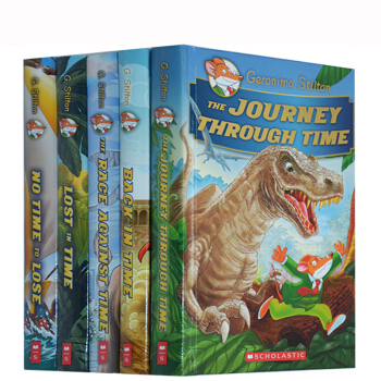 英文原版兒童章節書 Journey ThroughTime老鼠記者時空穿梭5冊全彩精裝中小學推薦讀物 pdf epub mobi 電子書 下載