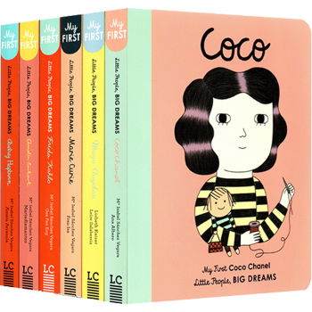 英文原版绘本 Little People Big Dreams小女孩人物大梦想系列6册儿童启蒙纸板书 pdf epub mobi 电子书 下载