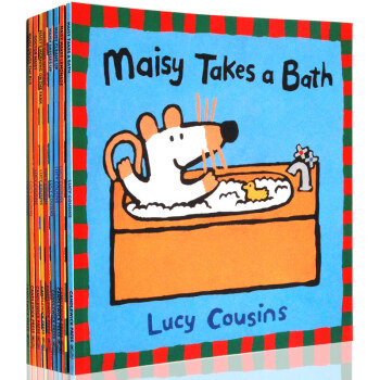 英文原版绘本 maisy小鼠波波9册合售 Lucy Cousins露西·卡曾斯 儿童启蒙平装图画书