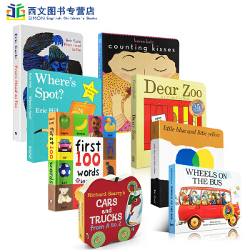 英文原版8册启蒙dear zoo/little blue and little yellow/Fir pdf epub mobi 电子书 下载