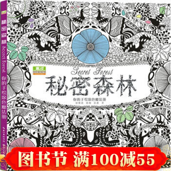 正版 魔幻花园 减压涂色书 韩国成人手绘填色书 艺术创意涂鸦秘密花园魔法森林奇幻梦境 pdf epub mobi 电子书 下载