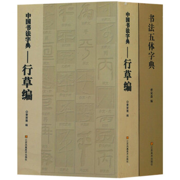 正版 中国书法字典:行草编 书法五体字典(共两卷) 江苏凤凰美术出版社