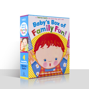 Baby's Bos of Family Fun英文繪本原版幼兒童寶寶早教啓濛翻翻撒不爛紙闆書籍 pdf epub mobi 電子書 下載