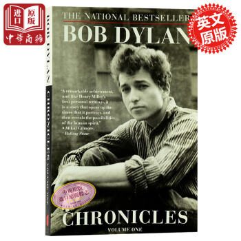 【中商原版】鲍勃迪伦传自传 英文原版 Chronicles Bob Dylan 沿着公路直行 pdf epub mobi 电子书 下载