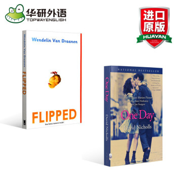 华研原版 Flipped 怦然心动 One Day 英文原版电影原著2本 全英文版小说 正版进口书 pdf epub mobi 电子书 下载