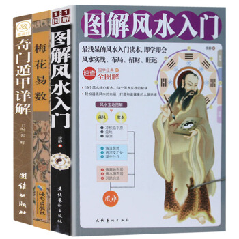 奇门遁甲详解+图解风水入门+梅花易数（全三册）天文星象占卜风水周易全书易经入门 奇门遁甲大全预测学书 pdf epub mobi 电子书 下载