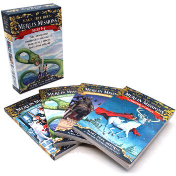 英文原版 神奇樹屋 Magic Tree House 1-4 Boxed Set 29-32冊 pdf epub mobi 電子書 下載