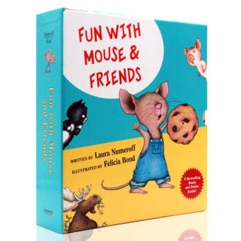 英文原版繪本 Fun with Mouse and Friends 如果你給老鼠吃餅乾係列 精裝6冊 pdf epub mobi 電子書 下載