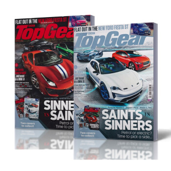 Topgear汽车测试报告杂志 英文版 2018年4月 汽车期刊杂志 全英文