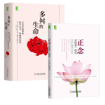 现货 多舛的生命:正念疗愈帮你抚平压力、疼痛和创伤(原书第2版)+正念:此刻是一枝花 2册套装