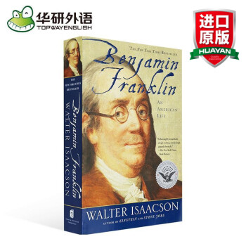 華研原版 富蘭剋林傳 英文原版 一個美國人的生活 Benjamin Franklin 全英文版進口書 pdf epub mobi 電子書 下載