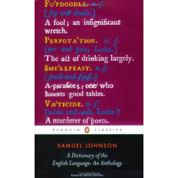 【中商原版】大英辭典 英文原版 A Dictionary of the English Langua pdf epub mobi 電子書 下載