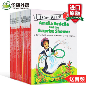 原版儿童英语绘本 i Can Read Amelia Bedelia 糊涂女佣第二阶段25册 英文原 pdf epub mobi 电子书 下载