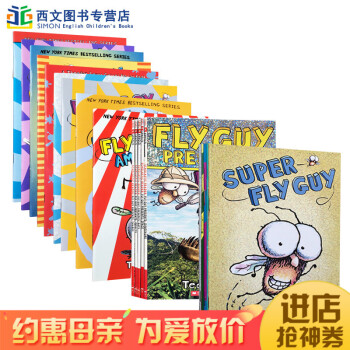英文原版绘 Hi Fly Guy Reader Collection 苍蝇小子21全彩 pdf epub mobi 电子书 下载