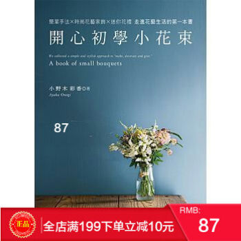 現貨正版《開心初學小花束：簡單手法×時尚花藝傢飾×迷你花禮》噴泉 港颱原版 繁體 pdf epub mobi 電子書 下載