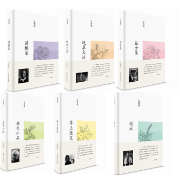 汪曾祺集 汪曾祺散文集 共六部 晚翠文谈 旅食集 塔上随笔 逝水 独坐小品 蒲桥集 pdf epub mobi 电子书 下载