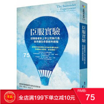 現貨正版 《臣服實驗》 從隱居者到上市公司執行長 放手讓生命掌舵的旅程 方智齣版 繁體 pdf epub mobi 電子書 下載