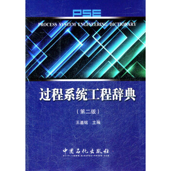 过程系统工程辞典 第二版 王基铭 中国石化出版社 9787511411730
