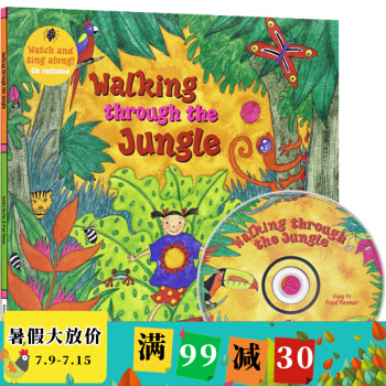 英文原版 Walking Through the Jungle 附CD廖彩杏常青藤爸爸推薦 語感啓濛