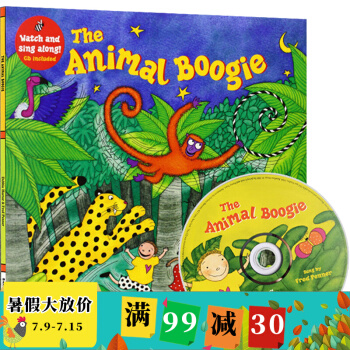 英文原版绘本The Animal Boogie附CD 廖彩杏常青藤爸爸推荐 Barefoot语感启蒙 pdf epub mobi 电子书 下载