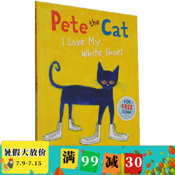 英文原版繪本Pete the Cat I Love My White Shoes 皮特貓 吳敏蘭書單 pdf epub mobi 電子書 下載
