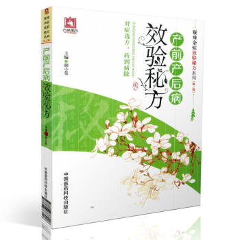 现货 疑难杂症效验秘方系列(第二辑)产前产后病效验秘方 石强主编 中国医药科技出版社 pdf epub mobi 电子书 下载