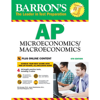 Barron's AP Microeconomics/Macroeconomics pdf epub mobi 电子书 下载