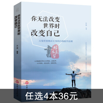 你無法改變世界時改變自己 人際交往提升提軟實力心靈雞湯青春文學勵誌書將來的你一