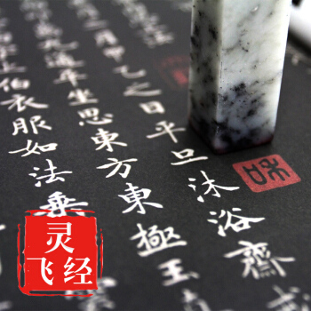 【墨迹版+滋蕙堂版+笔画教程】小楷灵飞经字帖毛笔软笔钢笔书法彩色放大本 简体旁注石鼓文
