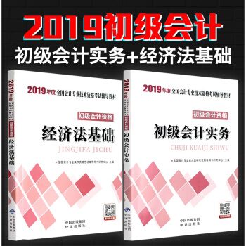 现货 2019初级会计职称辅导教材 初级会计实务+经济法基础2本套 买书赠试卷限500套 pdf epub mobi 电子书 下载