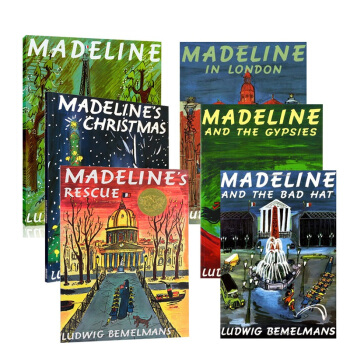 Madeline 瑪德琳6本套裝 廖彩杏有聲書單係列 推薦英文原版繪本 pdf epub mobi 電子書 下載