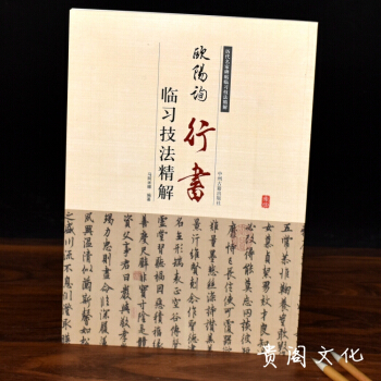 欧阳询行书临习技法精解毛笔书法字帖行书入门教程 欧阳询行书字帖正品 pdf epub mobi 电子书 下载
