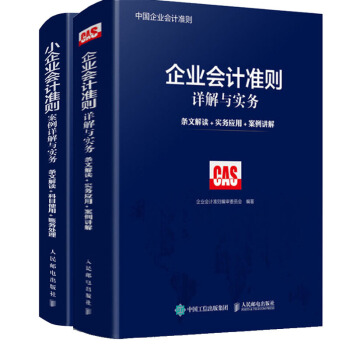 2018新版企业会计准则详解与实务 条文解读 实务应用 案例讲解+小企业会计准则案例详解 pdf epub mobi 电子书 下载