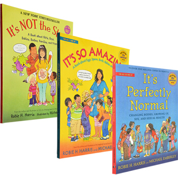 傢庭性彆教育3冊It's Perfectly Normal It's Not the Stork！ It's So Amazing 英文原版繪本 pdf epub mobi 電子書 下載
