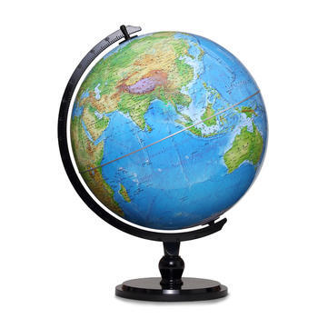 32cm中文數字地形地球儀-炫影黑架 pdf epub mobi 電子書 下載