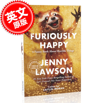 [現貨]高興死瞭!!!英文原版 Furiously Happy 一位抑鬱癥患者的故事 珍妮 pdf epub mobi 電子書 下載