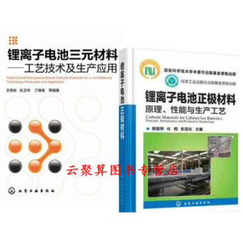 锂离子电池正极材料 原理 性能与生产工艺+锂离子电池三元材料:工艺技术及生产应用 锂离子电池原理与关 图片色 pdf epub mobi 电子书 下载