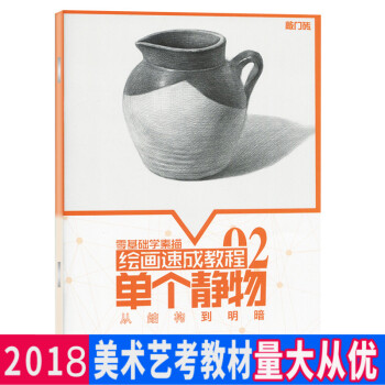 绘画速成教程—单个静物 零基础学素描绘画入门学习教材学生铅笔画画书素描基础教程考试美术书籍 pdf epub mobi 电子书 下载