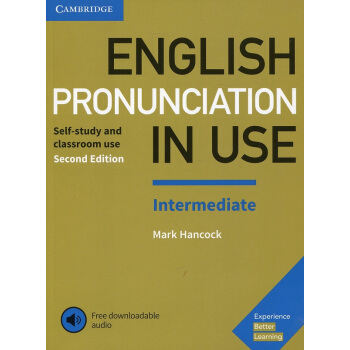 English Pronunciation in Use Intermediate Book wit pdf epub mobi 电子书 下载