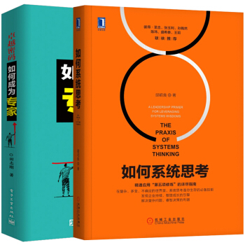 卓越密碼 如何成為專傢+如何係統思考 共2本 互聯網管理實施指南 企業管理培訓 係統思考方法 思維能 pdf epub mobi 電子書 下載