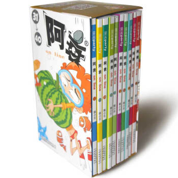 阿衰on line 31-40（套裝共10冊） 大陸動漫 爆笑動漫 長篇連載彩色爆笑漫畫書 暢銷漫畫 pdf epub mobi 電子書 下載