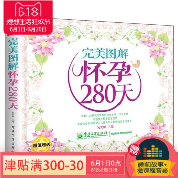 正版《完美图解怀孕280天》（全彩）备孕孕检孕期生活宜忌胎教孕期健康注意事项孕期饮食安全活动产前准备 pdf epub mobi 电子书 下载