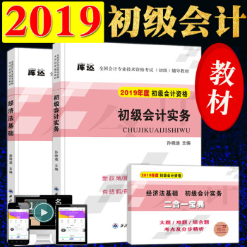 初級會計職稱考試教材2019初級會計實務+經濟法基礎輔導教材2冊套裝初級會計師初2019輔導教材 pdf epub mobi 電子書 下載